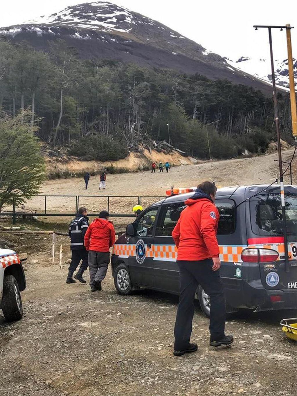 Comisión de Auxilio Ushuaia - Glaciar Martial