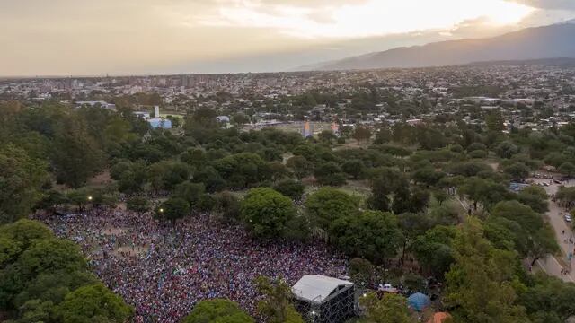 Más de 100 mil personas en los festejos en honor a la Virgen del Valle de Catamarca.