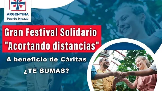Puerto Iguazú: se llevará adelante el Festival Solidario de Cáritas Iguazú