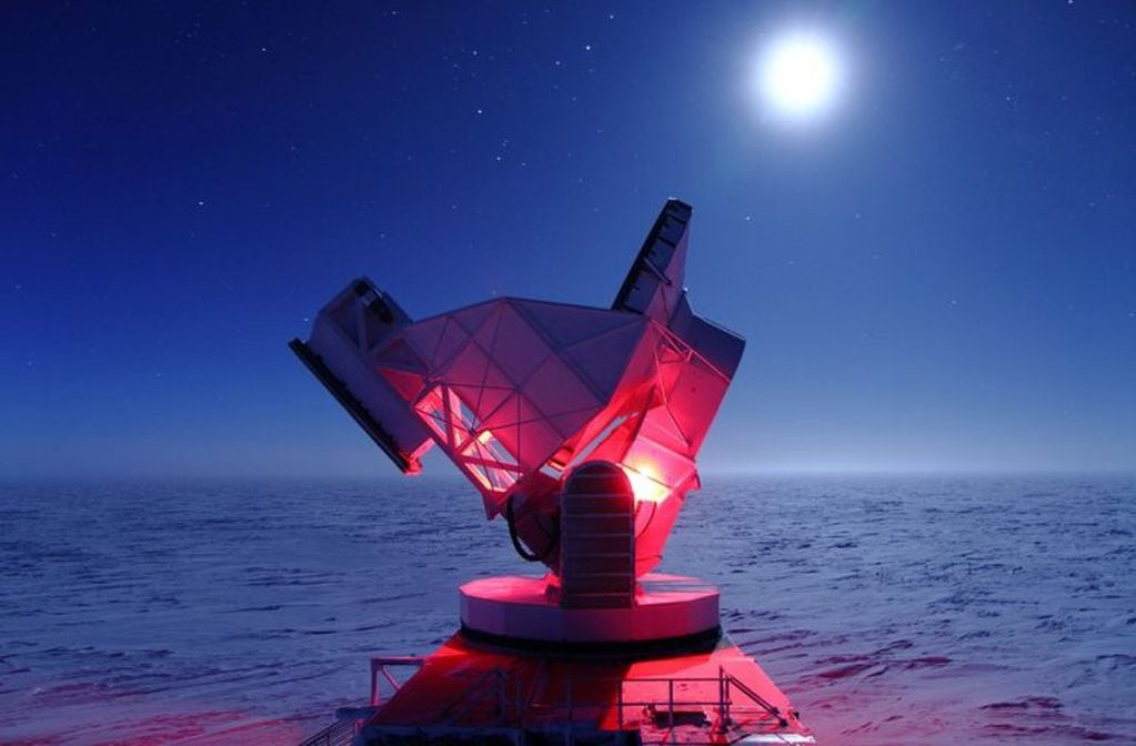 Telescopio SPT Antártida.