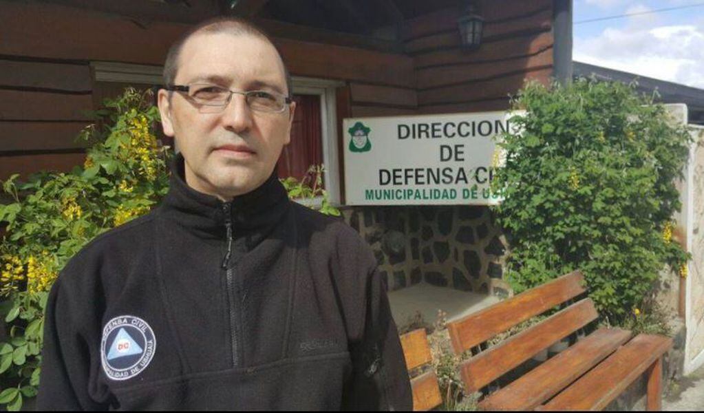 Daniel Vázquez, Director de Defensa Civil Ushuaia