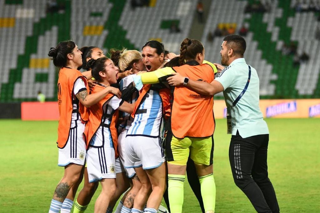 La selección se quedó con las ganas de seguir cumpliendo objetivos en la Copa América. Foto: Prensa AFA.