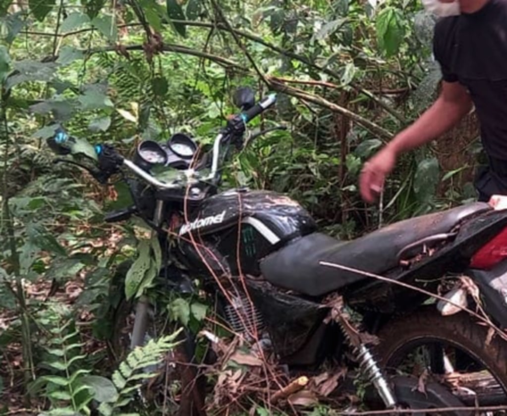 Recuperaron motocicleta robada en Puerto Libertad.