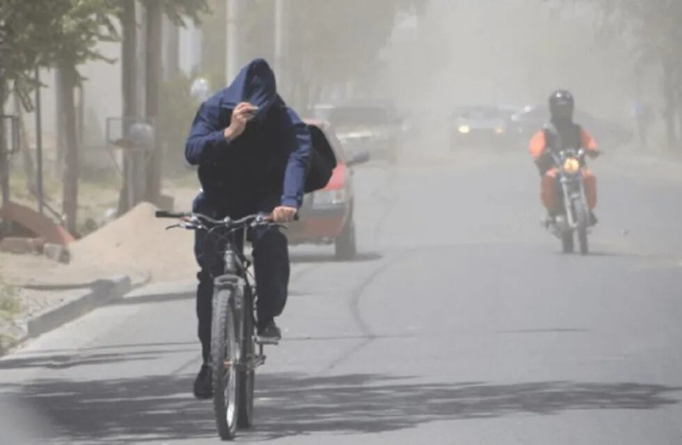 Viento en Neuquén.