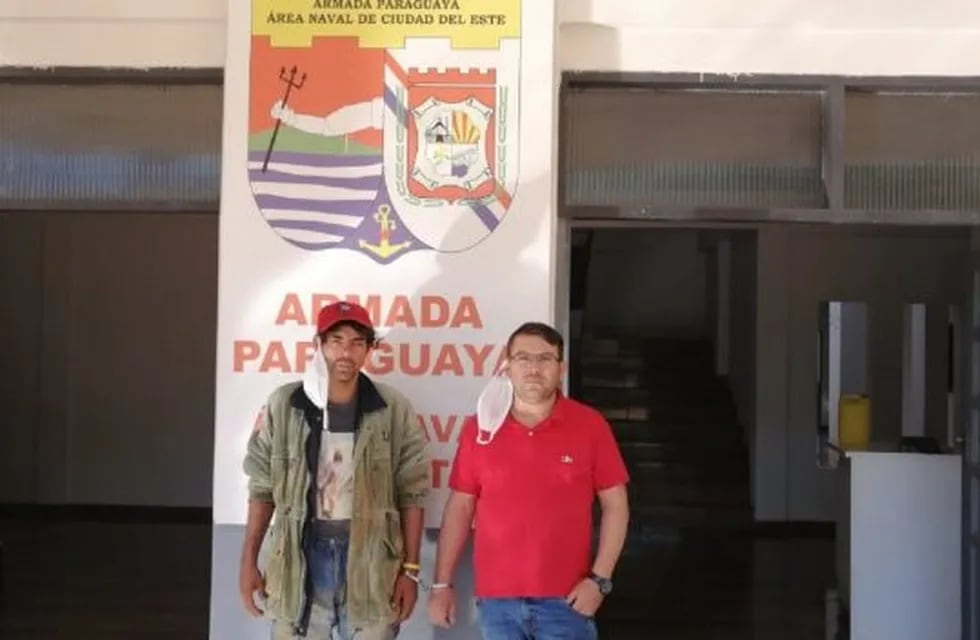 Los paraguayos fueron detenidos por intentar pasar la frontera que permanece cerrada.
