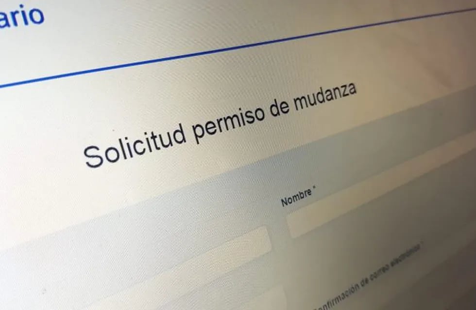 Hay que completar un formulario para realizar mudanzas en Rosario. (Vía Rosario)