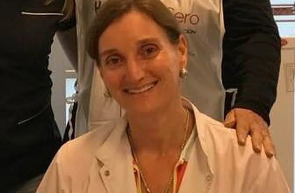 Sandra Cappello, infectóloga del Hospital \