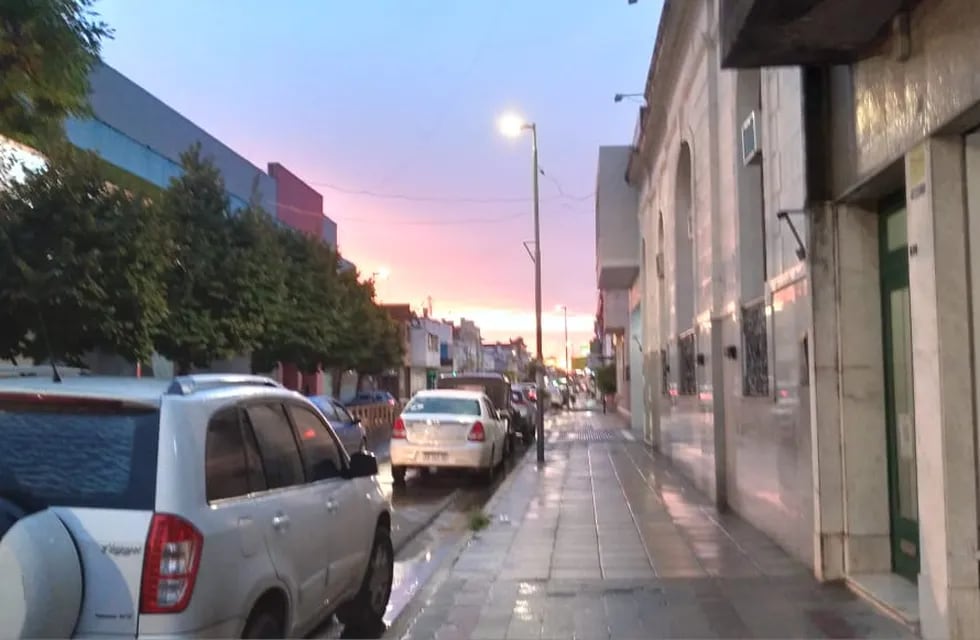 Lluvias en Gualeguaychú/Vía Gualeguaychú