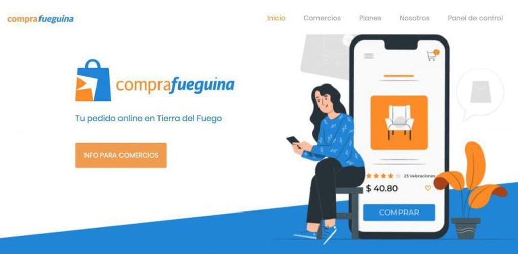 Se lanzó Comprafueguina.com una platagorma de compras online en la provincia de TDF.