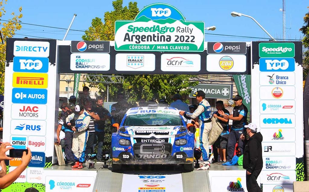 Marcos Ligato y su navegante Rubén García fueron los ganadores del Rally de Argentina 2022, evento que puso a prueba y de manera exitosa todos los mecanismos de la organización de cara al regreso del WRC a Córdoba.