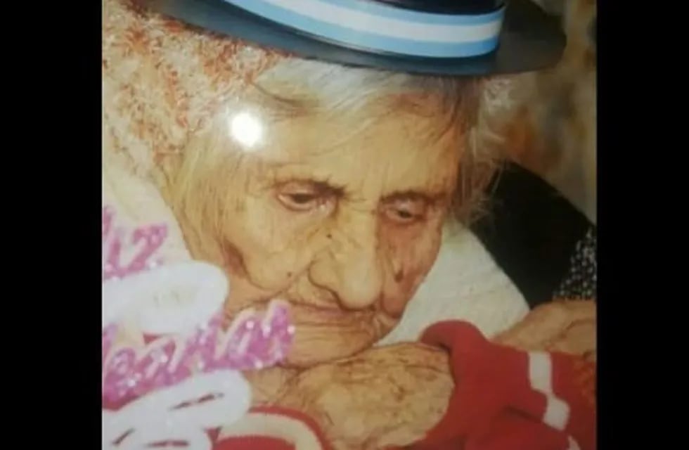 Abuela Natalia Reynoso 119 años\nCrédito: Facebook