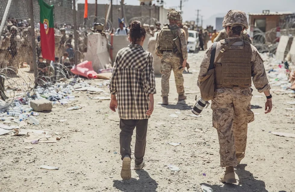 Ejército estadounidense en Kabul (Foto/AP)