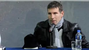 Martín Palermo se pone el buzo de DT para dirigir a Godoy Cruz. (Foto: DyN)