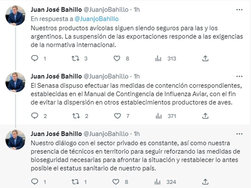 La explicación de Juan José Bahillo, secretario de Agricultura, Ganadería y Pesca de la Nación.    