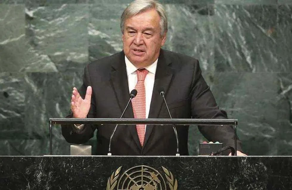 Antonio Guterres, secretario general de la ONU. Foto: AP/Archivo.