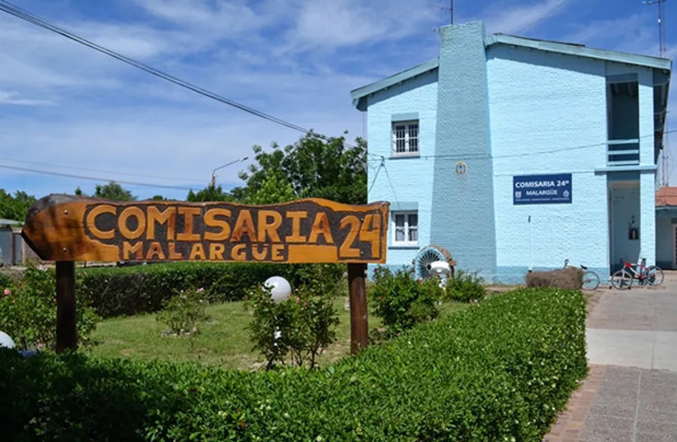 La Comisaría 24 en Malargüe.