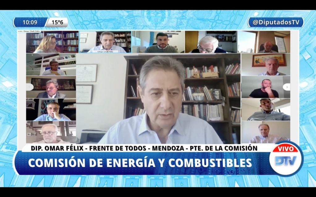 Biocombustibles: reunión informativa Comisión de Energía y Combustibles. (Captura de pantalla)
