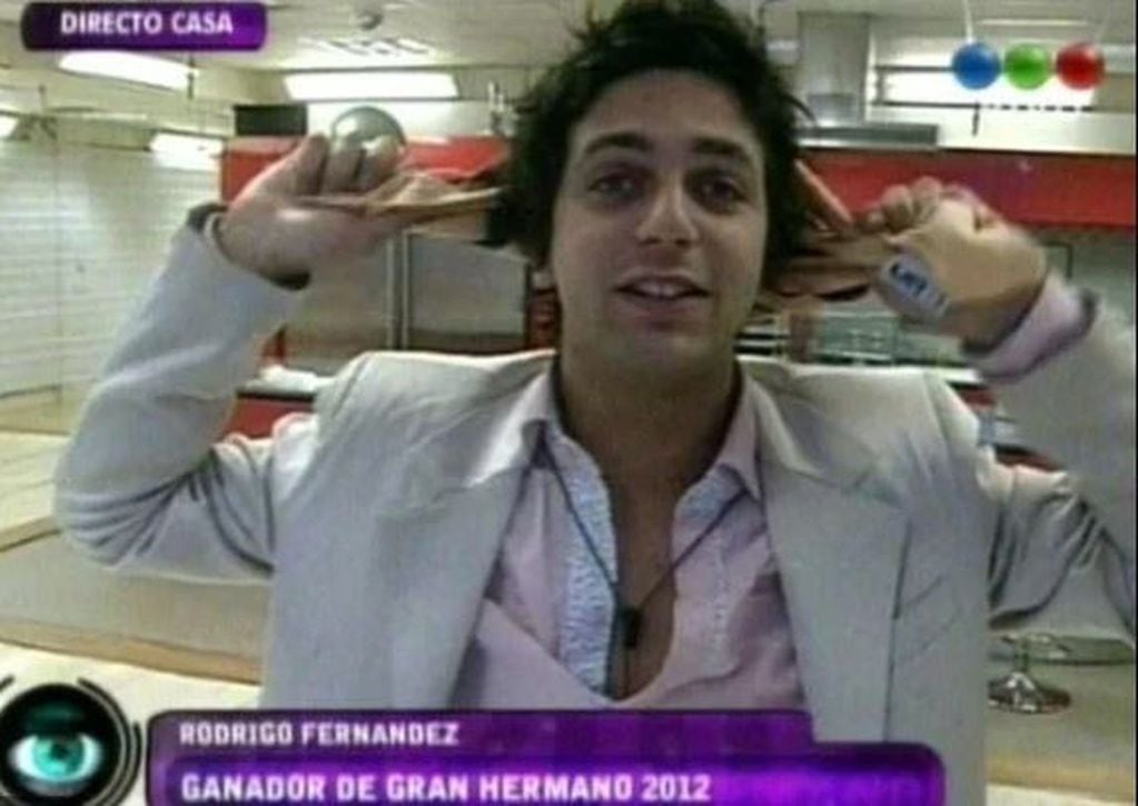 Rodrigo Fernández Rumi fue el ganador de la edición 2012 de "Gran Hermano".