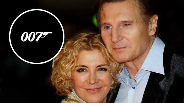 Liam Neeson rechazó ser James Bond por un ultimátum de Natasha Richardson