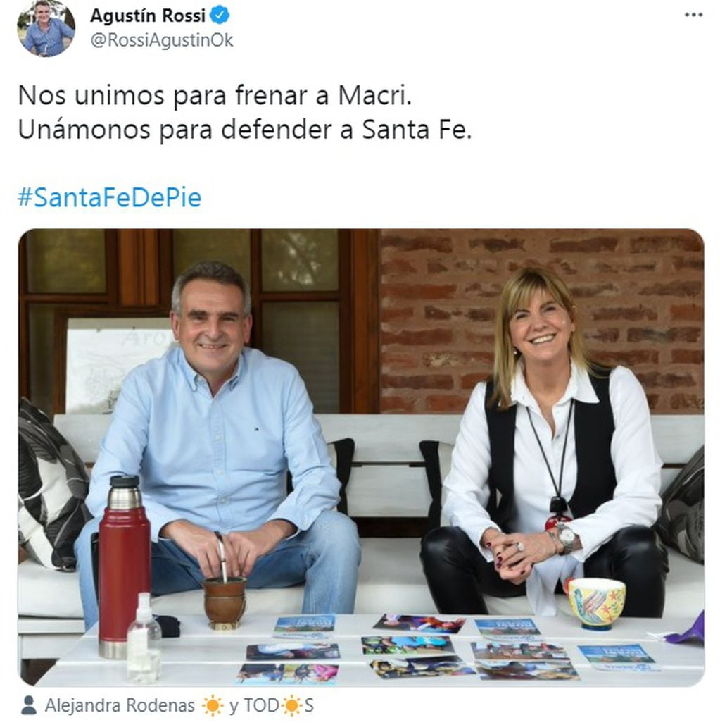 Agustín Rossi lanzó su precandidatura a senador nacional