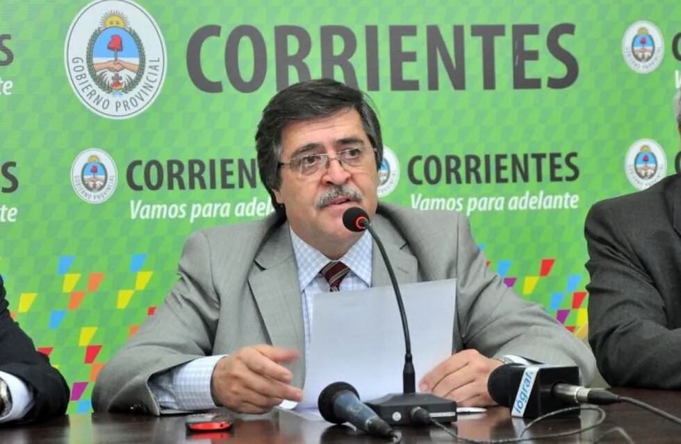 Enrique Vaz Torres, Ministro de Hacienda y Finanzas de Corrientes.