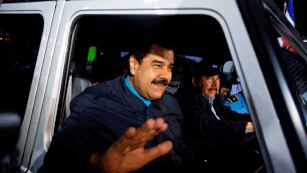 Archivo. Nicolás Maduro junto a Daniel Ortega en Nicaragua, en 2015. (AP / Esteban Felix)