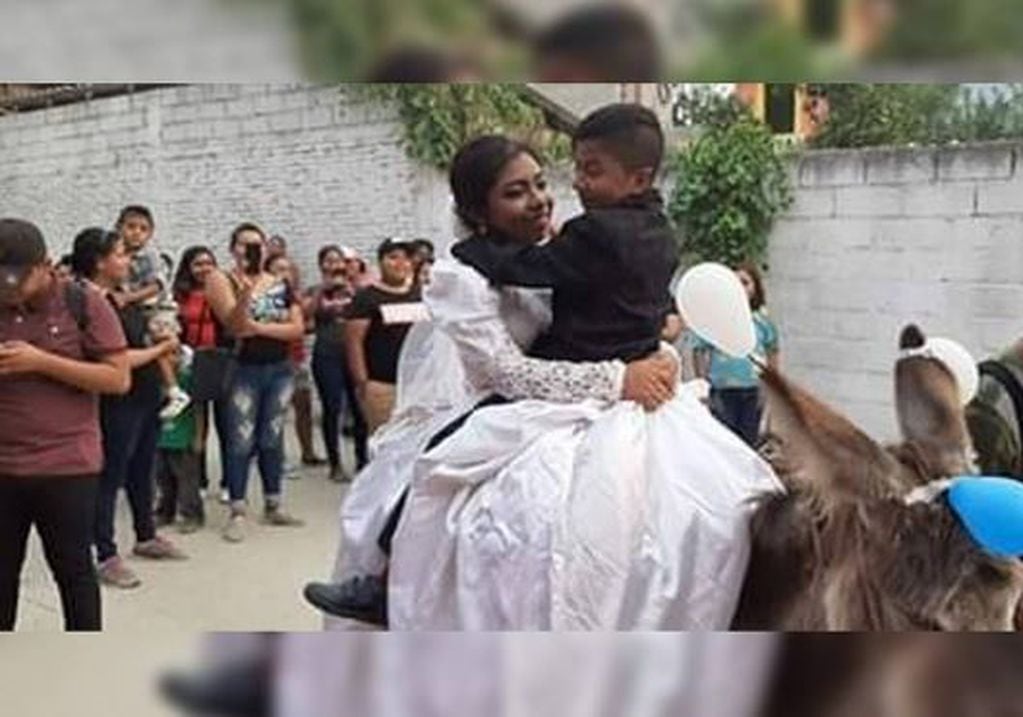 El casamiento mexicano generó preocupación en las redes sociales. (Foto: Facebook)