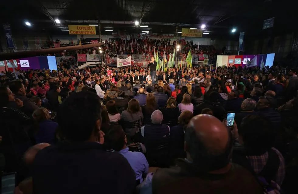 Gustavo Valdés cerró la campaña de la Lista Verde y pidió votar a Mauricio Macri