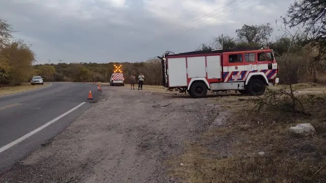 Incendio Forestal en al Autopista