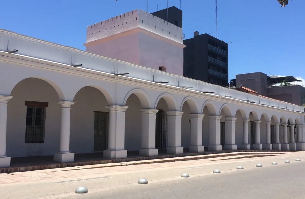 El Cabildo de Jujuy, que será remodelado para albergar un nuevo museo histórico provincial.