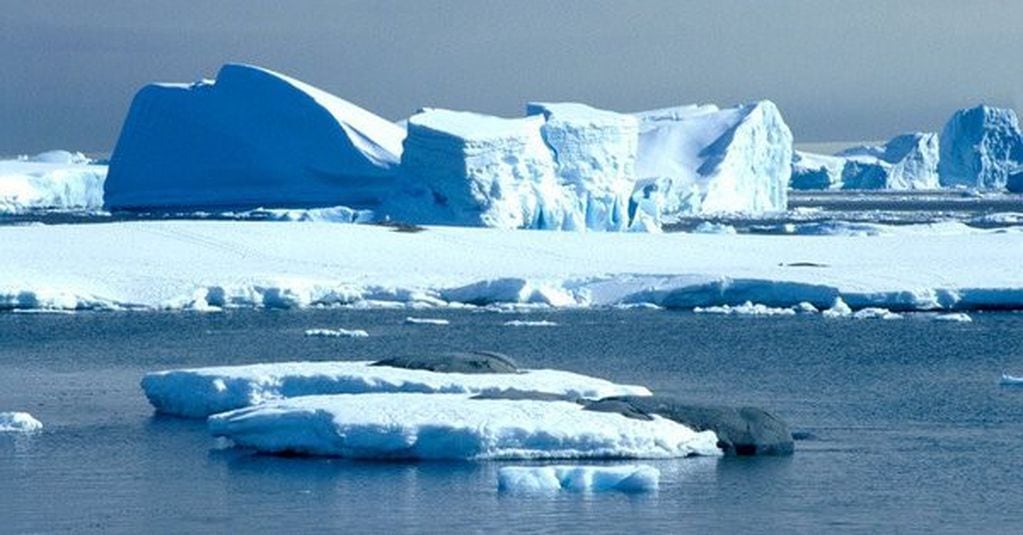 Glaciar Thwaites - Antártida.