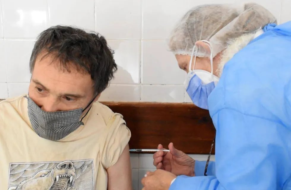 Vacunación contra el coronavirus a personas con discapacidad en Rafaela