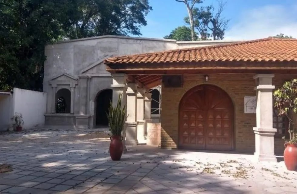 La colectividad paraguaya trabaja en la renovación su casa típica del Parque de las Naciones