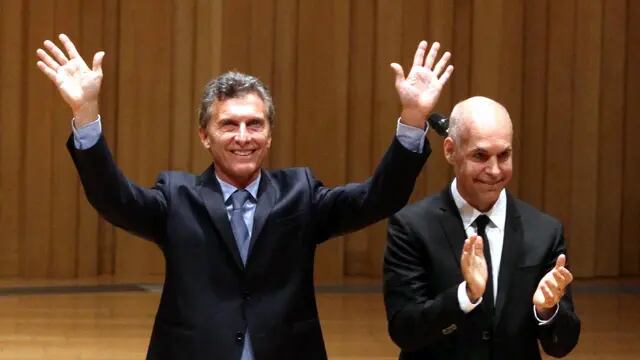 Mauricio Macri - Horacio Rodríguez Larreta