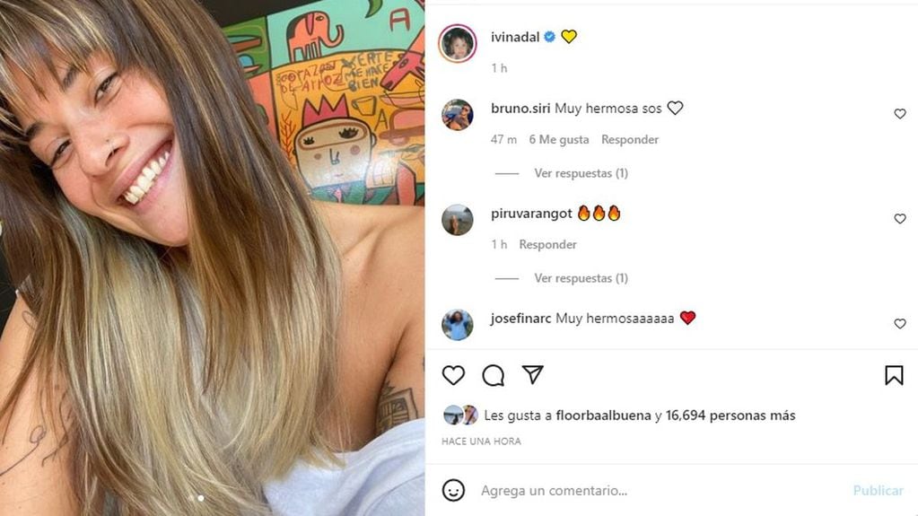 Ivana Nadal en Instagram
