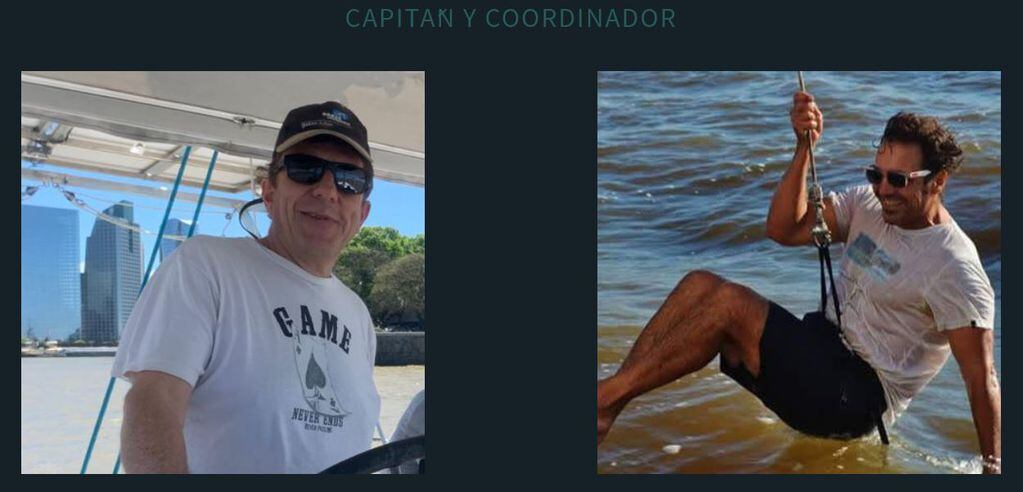 Capitán y coordinador de la aventura náutica "Caoba-RumboSur".