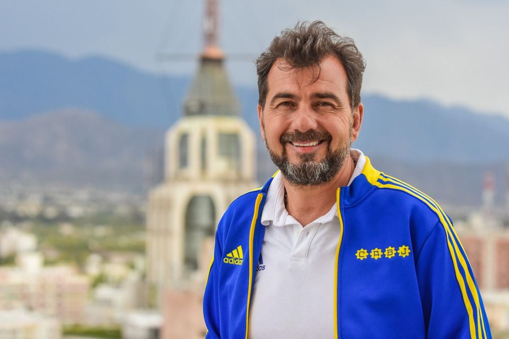 Jorge Reale, mendocino que quiere ser presidente de Boca JrFoto: Mariana Villa / Los Andes 