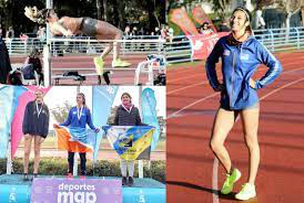 Antonella Ojeda brilló en Mar del Plata, en el Torneo Nacional de Clubes U16 de atletismo.