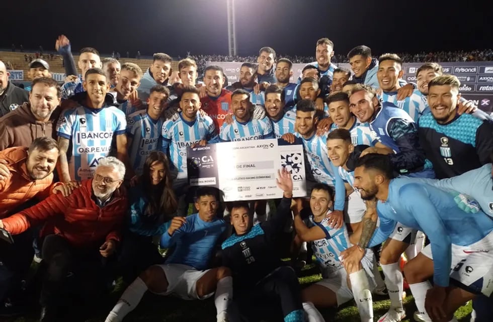 Racing debutó en Copa Argentina 2022 con victoria sobre San Lorenzo, en San Luis (Prensa Copa Argentina).