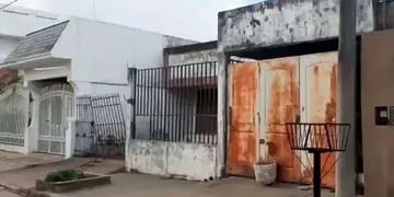 Casa de la mujer fallecida en Corrientes junto al esqueleto de su madre