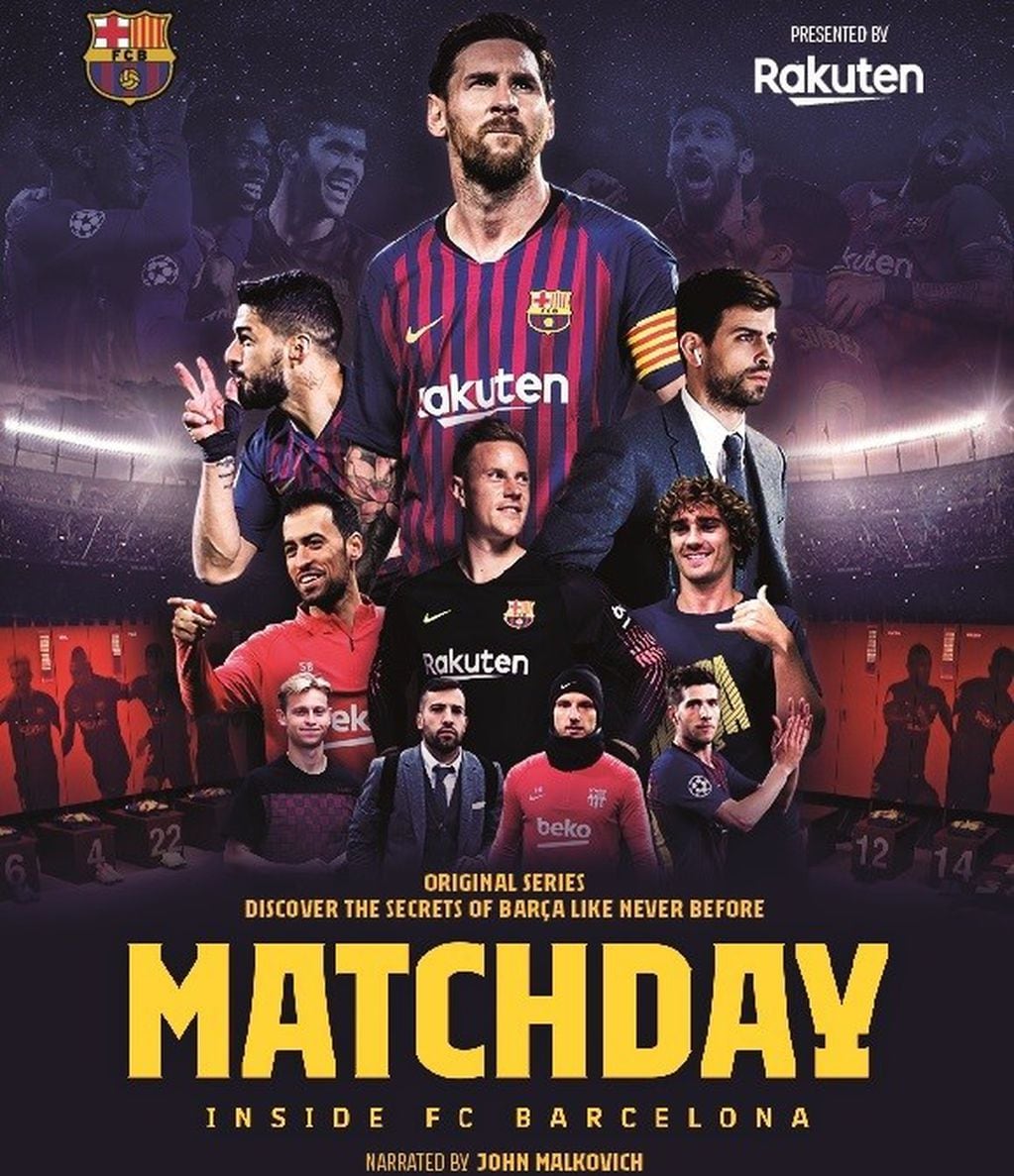 Poster promocional de la serie 'Matchday