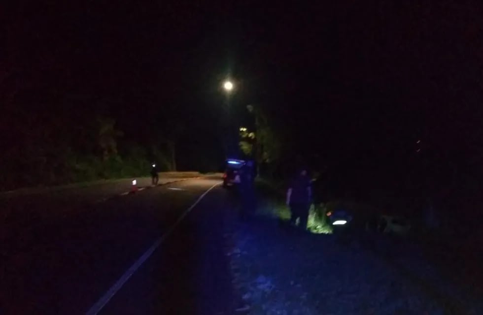 Accidente vial en San Martín dejó heridos leves.