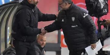 Guardiola y Bielsa