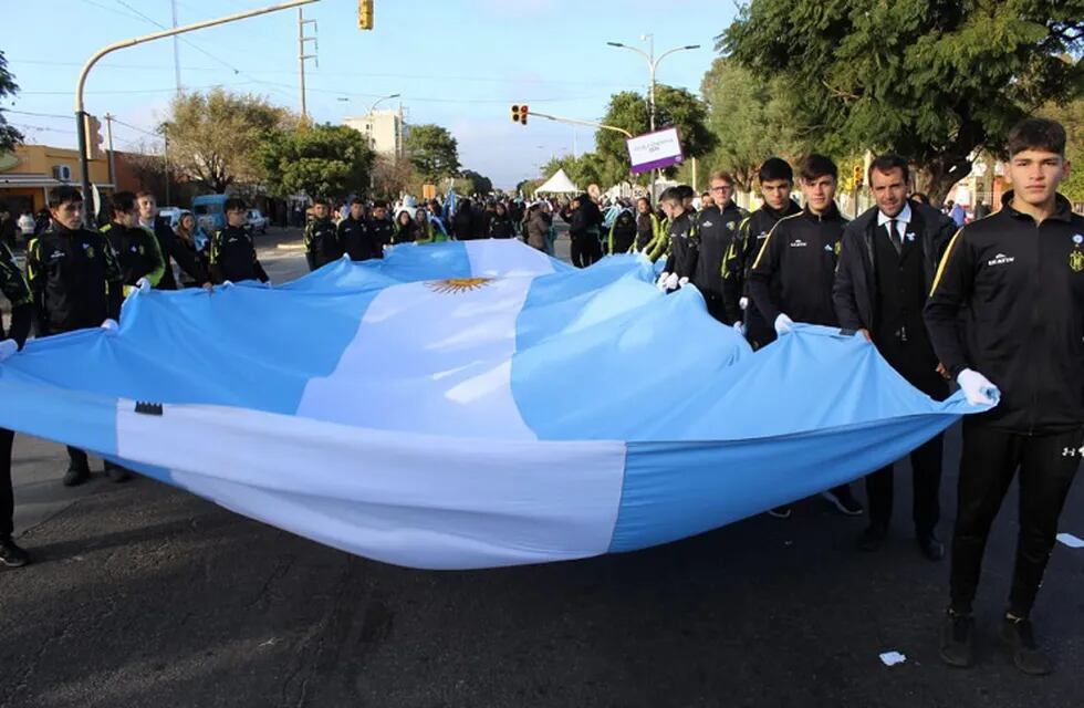Desfile del 25 de mayo en San Luis