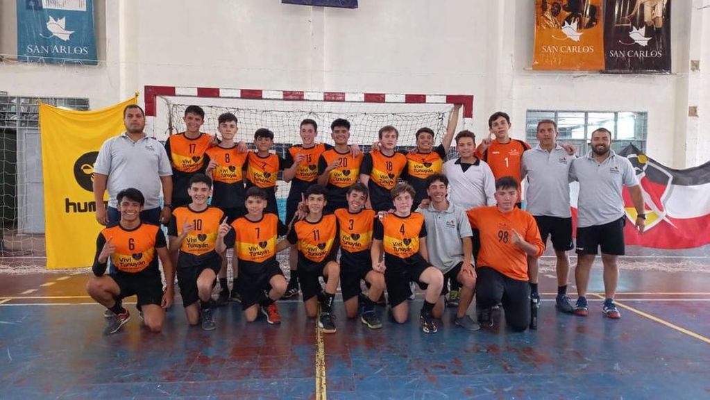 Tunuyán el torneo Nacional de handball categoría cadetes 2004, 2005, 2006.