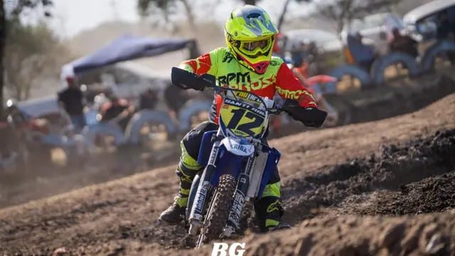 Santino Riba motocross Arroyito
