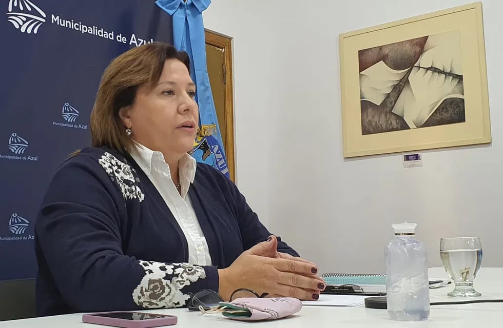 La Senadora Provincial Lucrecia Egger