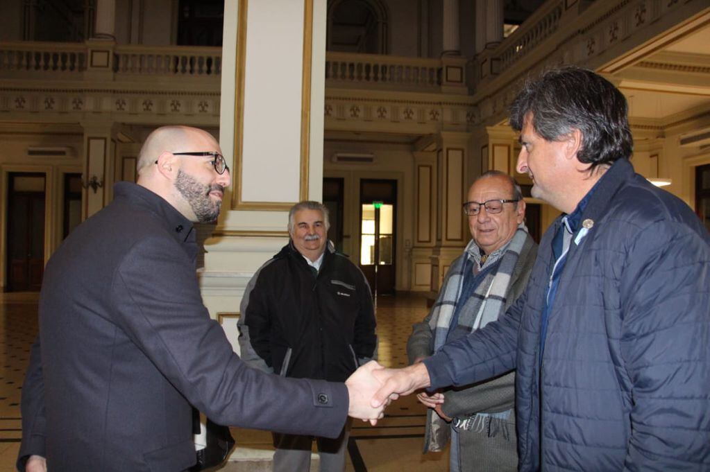 El Cónsul General de Italia visitó Tres Arroyos