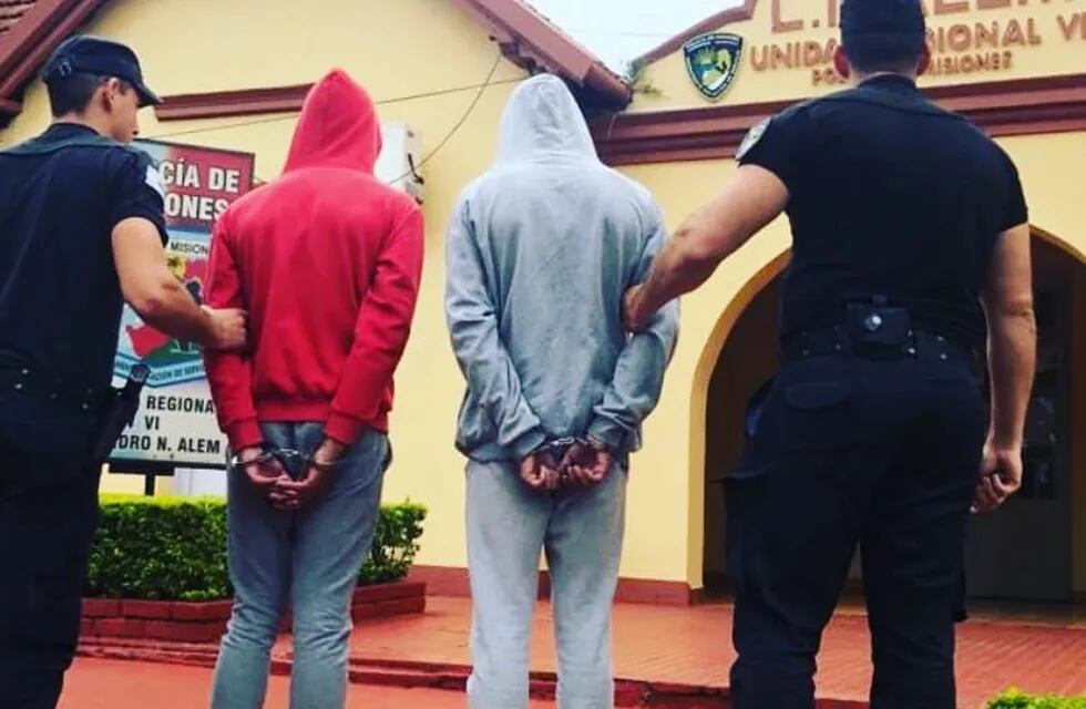 Almafuerte: dos detenidos tras el robo de dinero a su patrón.