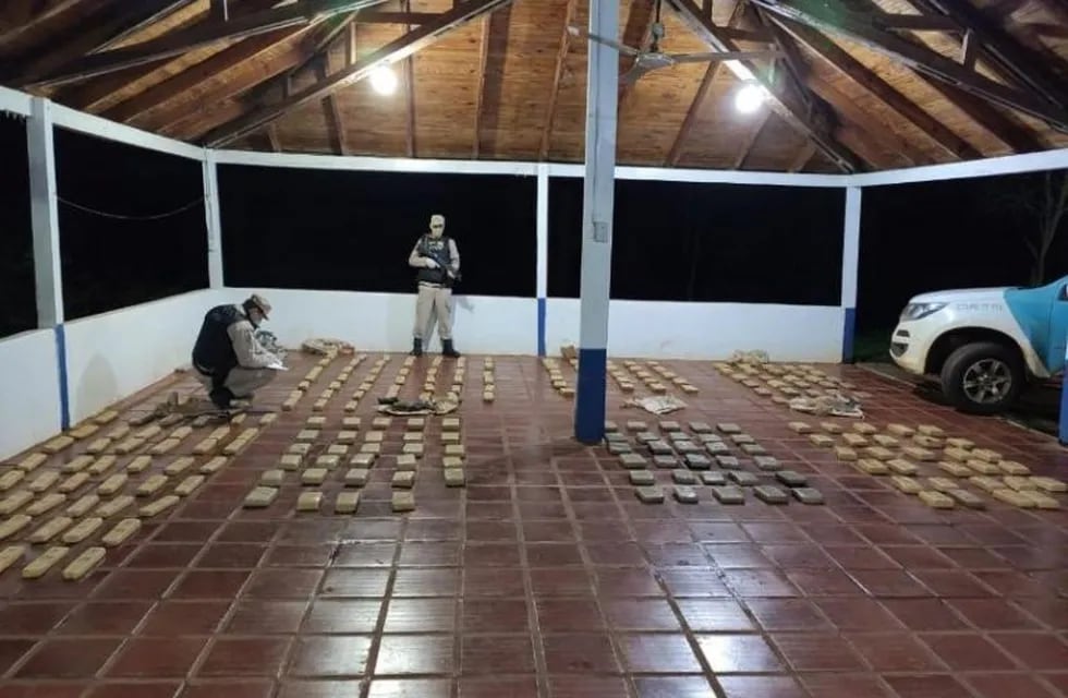 Puerto Libertad: secuestran un cargamento de 249 panes de marihuana